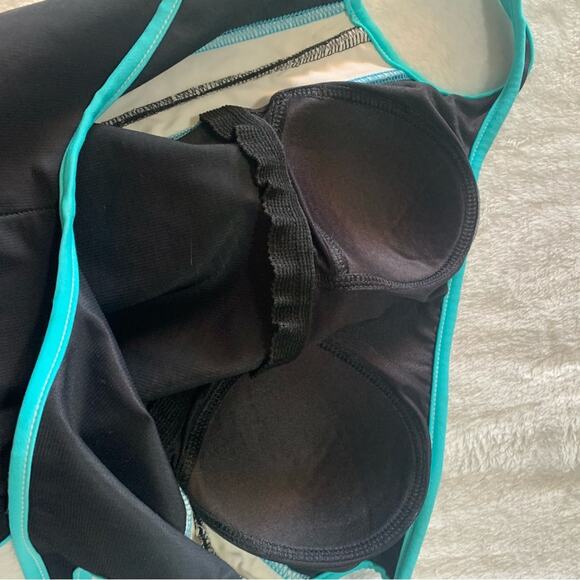 Miraclesuit size 8 medium Black white stripe One Piece Swimsuit bathing beach sl - Picture 7 of 11